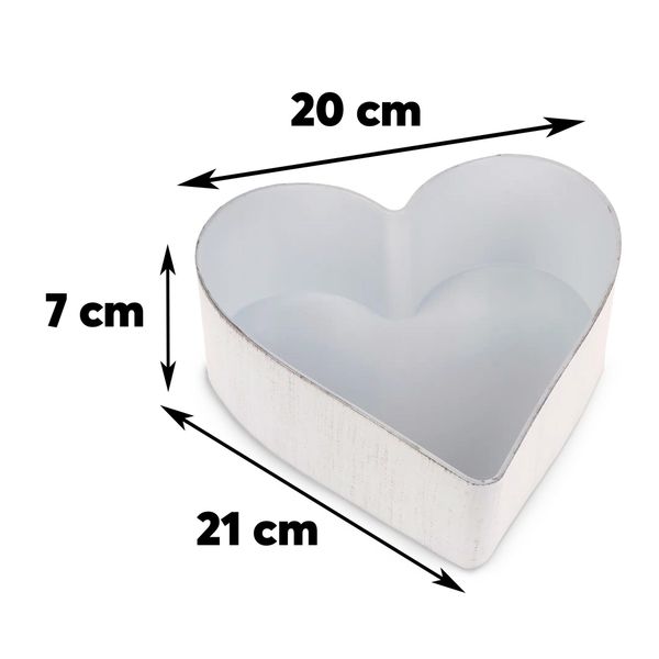 matches21 HOME & HOBBY Blumentopf Herz günstig online kaufen
