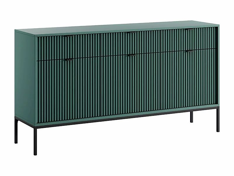 Sideboard mit 3 Türen & 3 Schubladen - Grün - LIOUBA von Pascal MORABITO günstig online kaufen