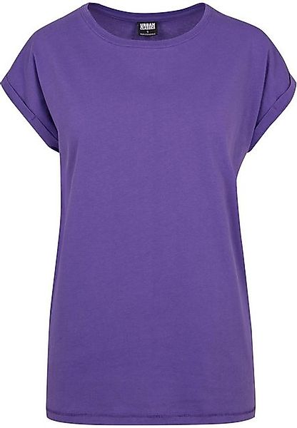 URBAN CLASSICS Kurzarmshirt Urban Classics Damen Ladies Extended Shoulder T günstig online kaufen