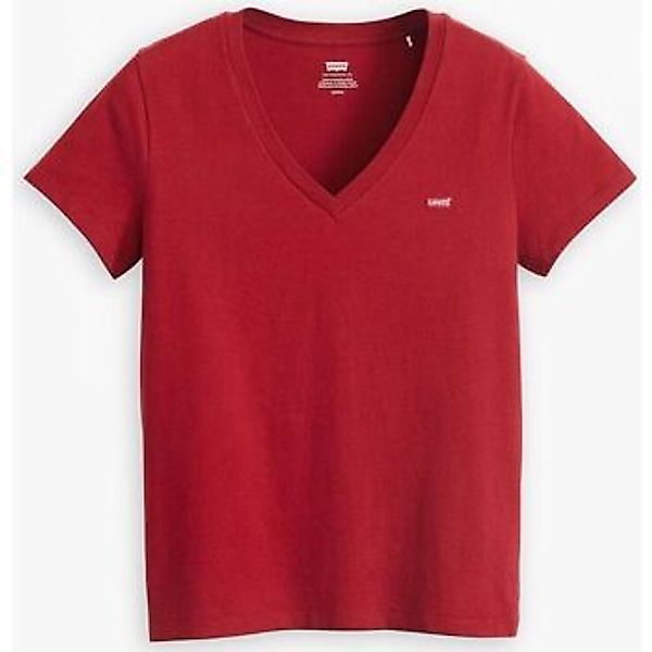 Levis  T-Shirts & Poloshirts 85341 0078 - PERFECT VNECK-SUN-DRIED TOMATO günstig online kaufen