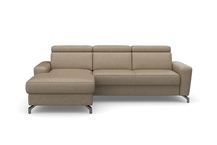 sit&more Ecksofa »Scarlett L-Form«, inklusive Kopfteilverstellung, wahlweis günstig online kaufen