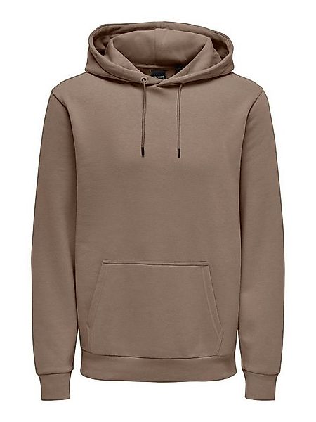 ONLY & SONS Hoodie Weicher Kapuzen Pullover Basic Hoodie ONSCERES ONSCERES günstig online kaufen