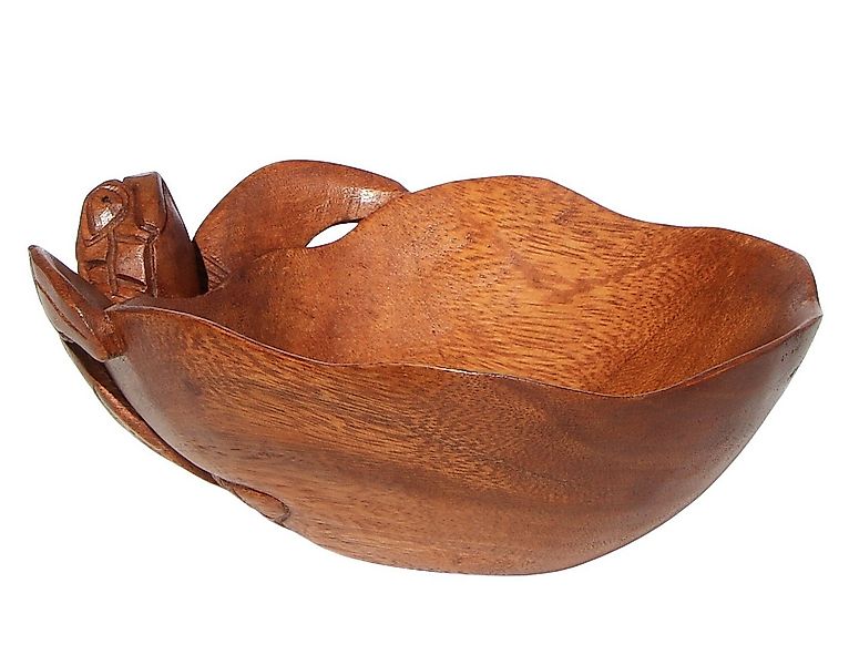 Wogeka Dekoschale Holz-Schale Schildkröte Snackschale Dekoration günstig online kaufen