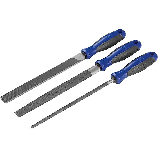 LUX-TOOLS Feilen-Set Comfort 3-teilig 200 mm Mittelfein günstig online kaufen