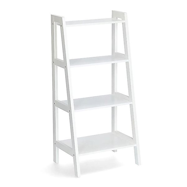 Zeller Standregal mit 4 Ablagen MDF 43 cm x 32 cm x 90 cm Weiß günstig online kaufen