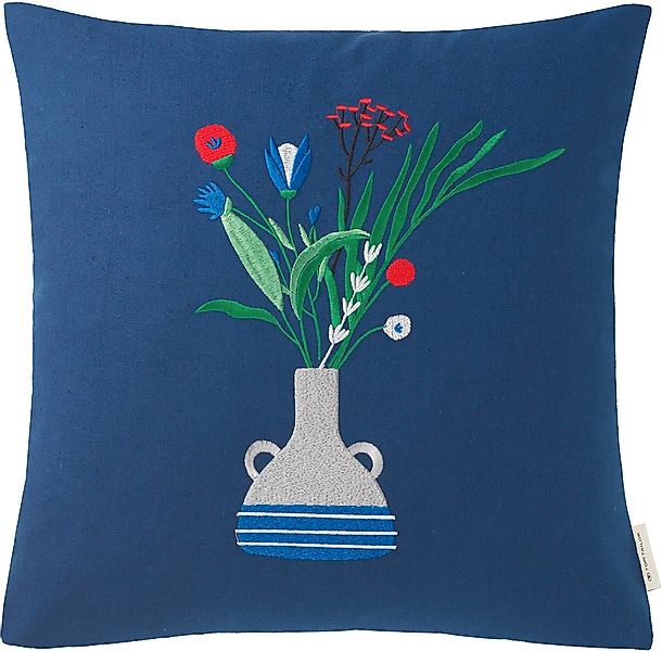 TOM TAILOR HOME Kissenbezüge "Vase" mit aufwendiger Stickerei günstig online kaufen