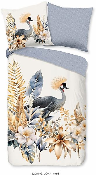 good morning Wendebettwäsche "Loha" 2 Stk. 100% Baumwolle, 135x200, Reißver günstig online kaufen