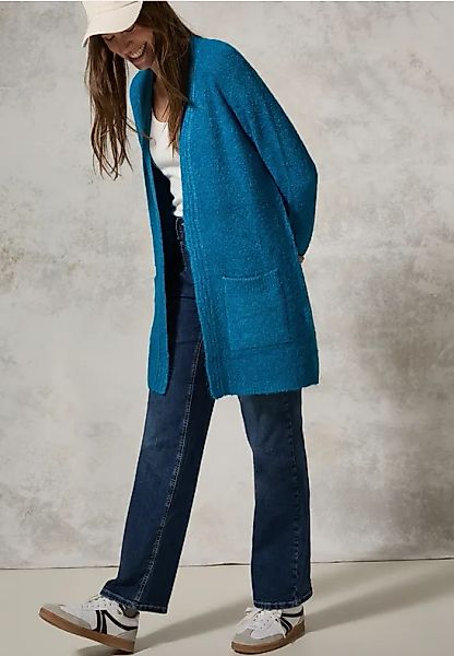Langer Bouclé Cardigan günstig online kaufen