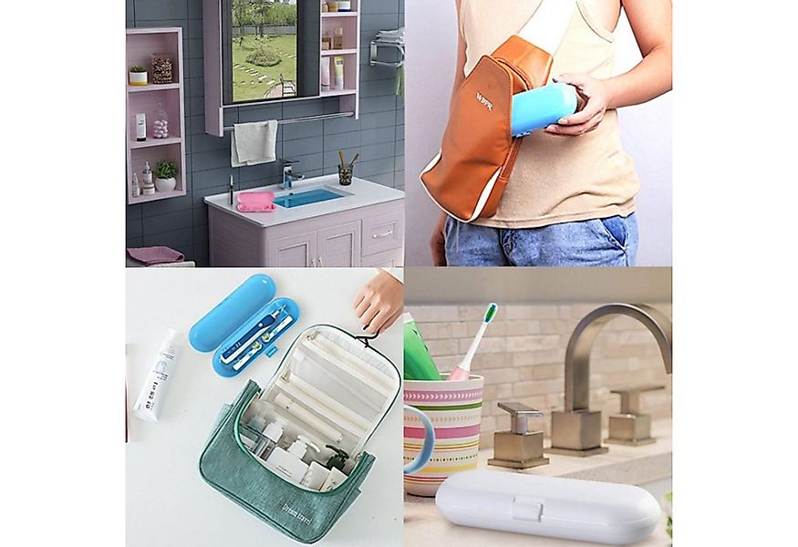 KINSI Aufbewahrungsbox Aufbewahrungsbox für elektrische Zahnbürste - Wasser günstig online kaufen