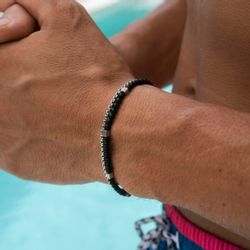 Made by Nami Armband Zweireihig Herren günstig online kaufen