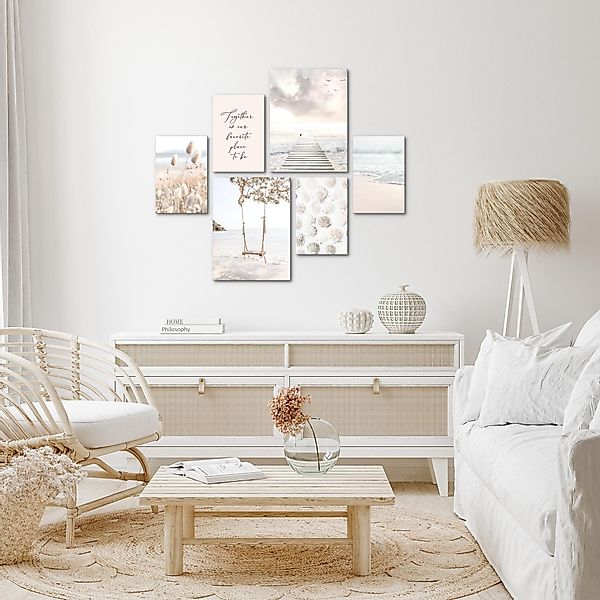 Novart Wandbild Natur Landschaft Beige KEIN günstig online kaufen