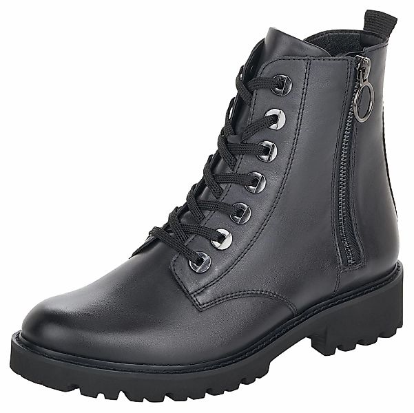 Remonte Schnürstiefelette "Remonte Stiefelette Glattleder" günstig online kaufen