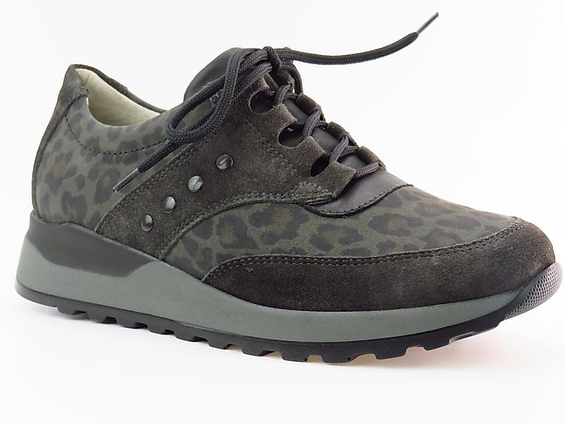 Waldläufer Vel.Leop.asphalt Schnürschuh günstig online kaufen