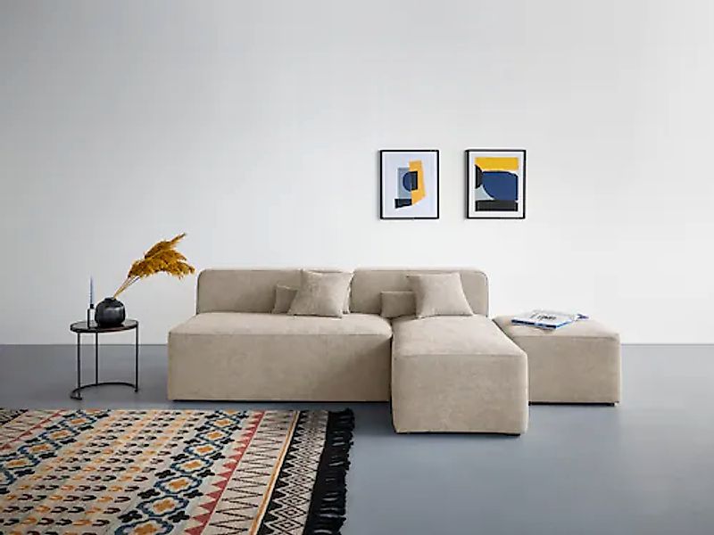 andas Ecksofa "Sundstrup L-Form", Modulserie, individuelle Zusammenstellung günstig online kaufen