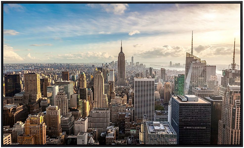 Papermoon Infrarotheizung »Skyline von New York City«, sehr angenehme Strah günstig online kaufen
