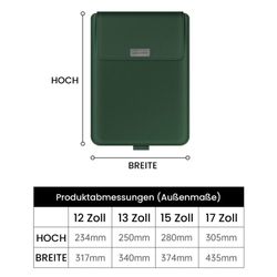 Refttenw Laptoptasche Laptop-Hülle mit klappbarem Ständer günstig online kaufen