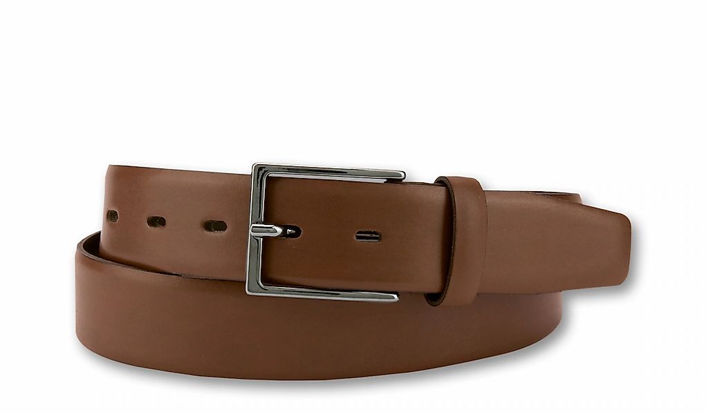 BERND GÖTZ Ledergürtel "Ledergürtel mit dunkler Dornschließe" günstig online kaufen