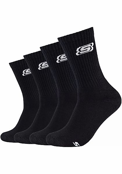 Skechers Socken "cushioned", (4er Pack), mit verstärkter Ferse & Spitze für günstig online kaufen