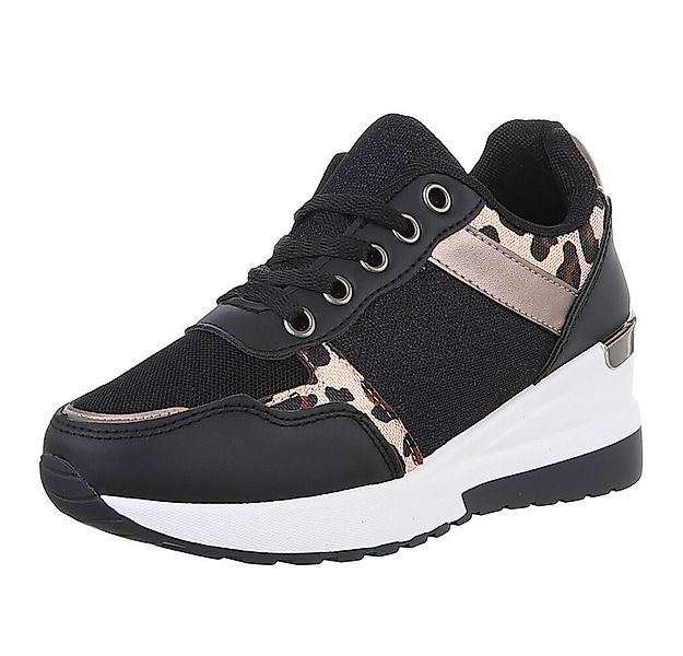 Ital-Design Damen Low-Top Freizeit Sneaker (88671448) Keilabsatz/Wedge Snea günstig online kaufen