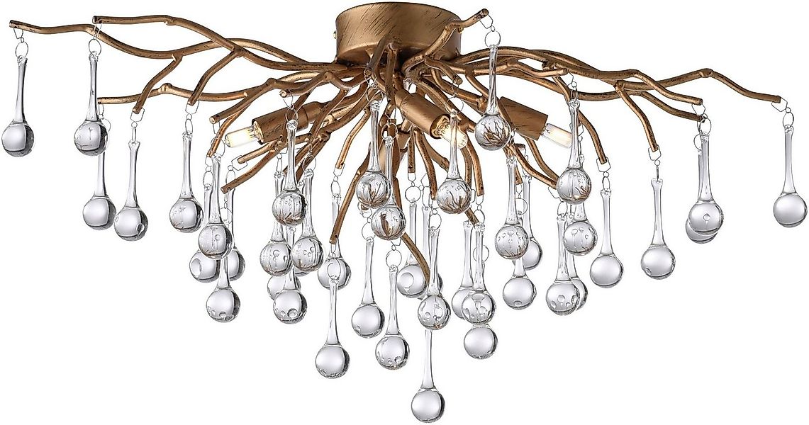 Paul Neuhaus Deckenleuchte ICICLE, ohne Leuchtmittel günstig online kaufen