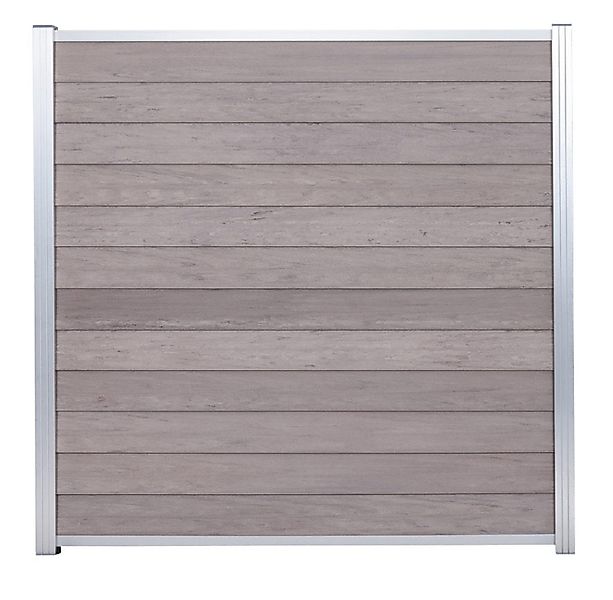 GartenLand Zaun Schwedenprofil WPC ca. 180 günstig online kaufen