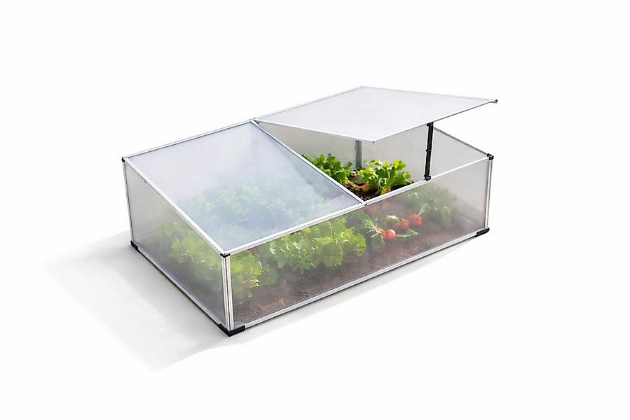 Mojawo Gewächshaus Frühbeet Aluminium Gewächshaus Gewächshaus 120X80X30/40C günstig online kaufen