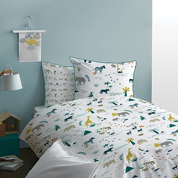 MTOnlinehandel Bettwäsche Safari 135x200 + 80x80 günstig online kaufen