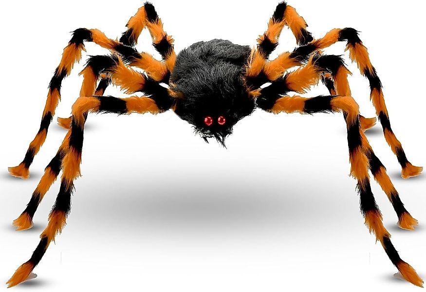 Kaket Tierfigur 125cm künstliche Plüschspinne Spinne,Halloween günstig online kaufen