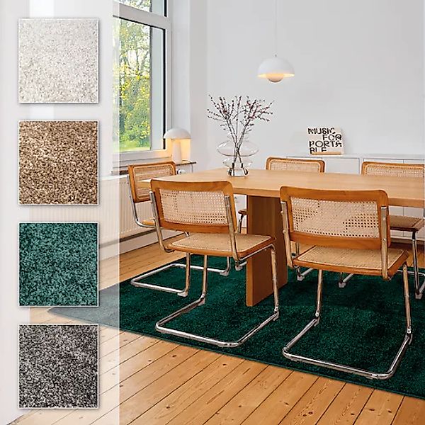 ASTRA Teppich »Sam 250«, rechteckig, 8 mm Höhe, weicher Kurzflor, Wohnzimme günstig online kaufen