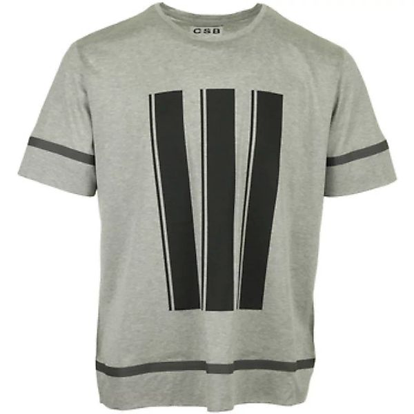 Csb London  T-Shirt Stripe Printed T-Shirt günstig online kaufen