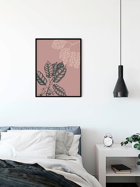 Komar Wandbild "Wild Berry", (1 St.), Deutsches Premium-Poster Fotopapier m günstig online kaufen