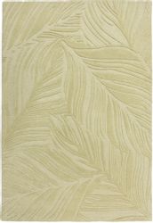 FLAIR RUGS Wollteppich "LINO LEAF" rechteckig 10 mm Höhe Hoch-Tief Effekt günstig online kaufen