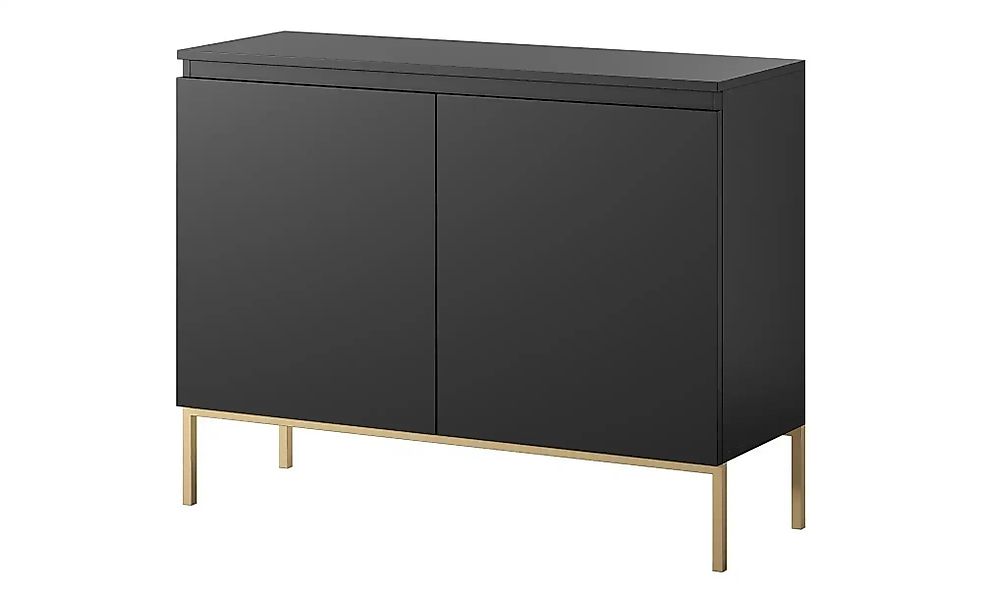 Sideboard   ¦ schwarz ¦ Maße (cm): B: 100 H: 77 Kommoden & Sideboards > Sid günstig online kaufen