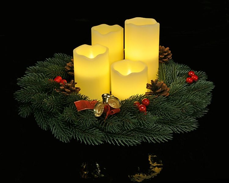 Gravidus LED-Kerze 4er LED Kerzen flammenlos günstig online kaufen