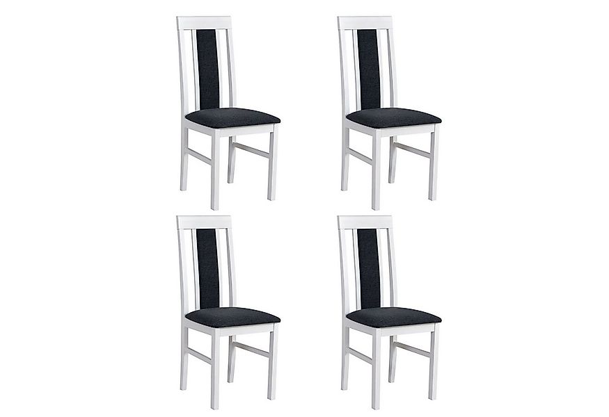 MOEBLO Stuhl ELIONA 2 (Eleganter Massivholz-Stuh – zeitloses Design mit gep günstig online kaufen