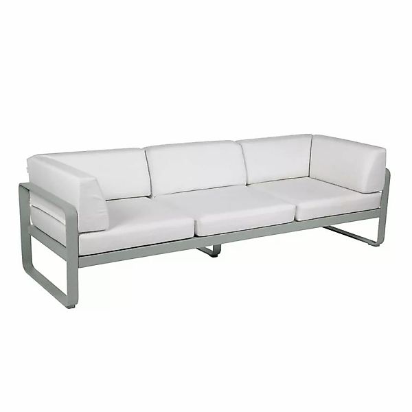 Bellevie 3-Sitzer Club Sofa Outdoor C7 Lapilligrau 81 Grauweiß günstig online kaufen