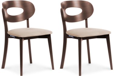 KONSIMO® 4-Fußstuhl TANER Holzstühle Esstischstuhl Polsterstühle günstig online kaufen
