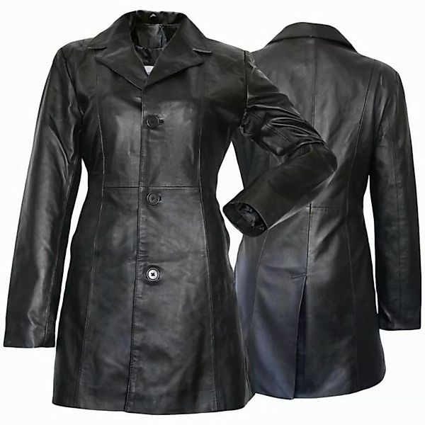 German Wear Ledermantel Trend 418C Damen Ledermantel Jacke aus Lamm Nappa L günstig online kaufen