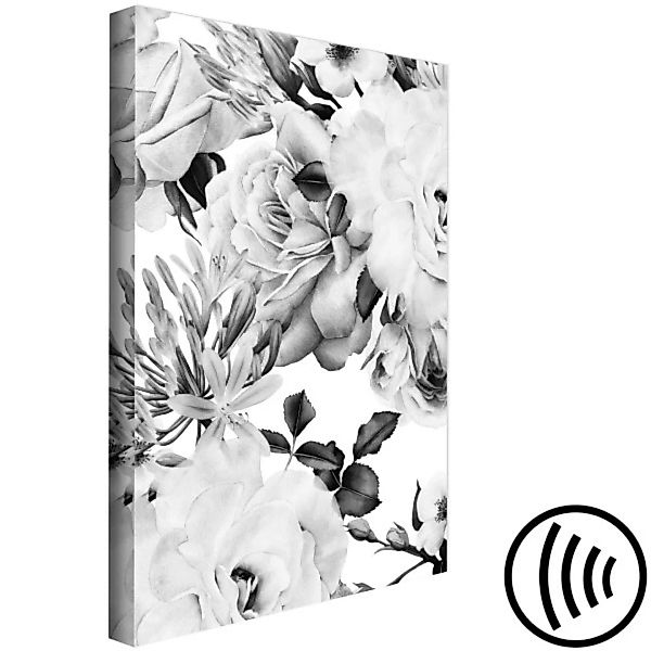 Wandbild Elegante Blumenknospen - elegante Grafiken mit einem Blumenmotiv X günstig online kaufen