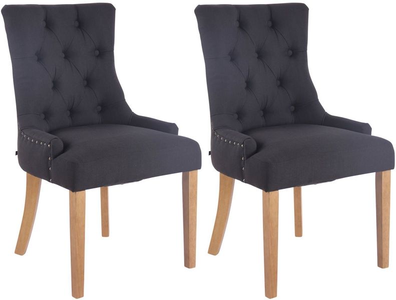 CLP Esszimmerstuhl Aberdeen Stoff (2er Set), günstig online kaufen