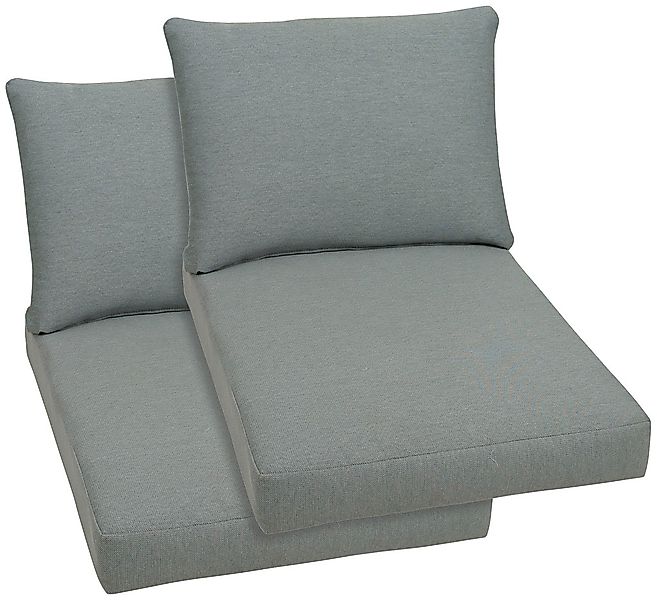 GO-DE Palettenkissen 60x80 cm, 12 cm gepolstert, 2 Sitz- und 2 Rückenkissen günstig online kaufen