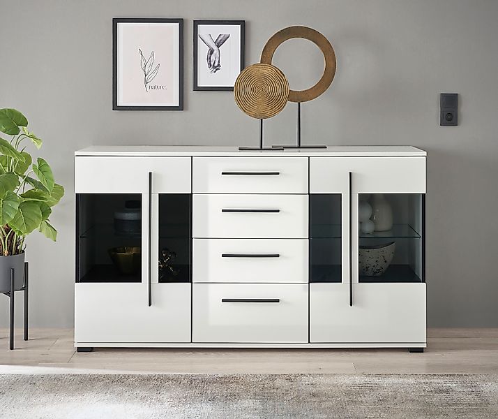 INOSIGN Sideboard "Cantara, moderner Schrank, Kommode in Eiche Evoke oder w günstig online kaufen