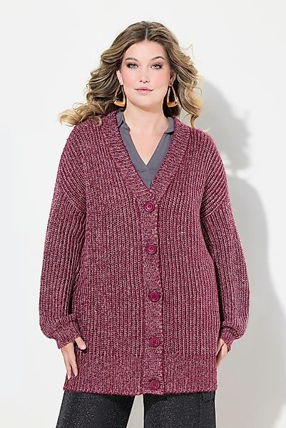 MIAMODA Strickjacke Strickjacke mit Glitzergarn Loose günstig online kaufen