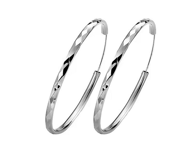 ELLAWIL Paar Creolen Ohrcreolen Ohrschmuck Hoop Damenohrringe Creole runde günstig online kaufen