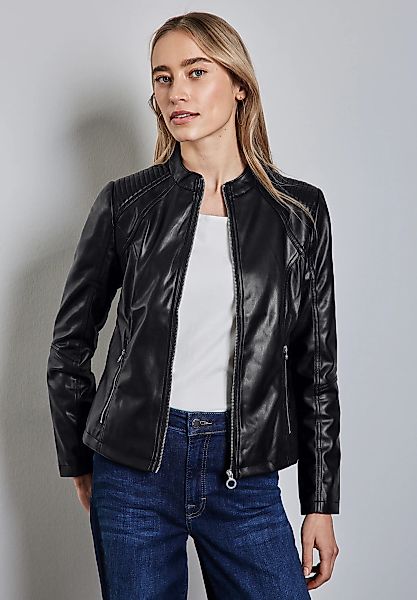 STREET ONE Bikerjacke, ohne Kapuze, mit Stehkragen günstig online kaufen