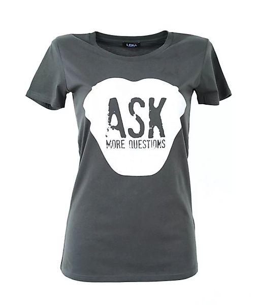 Ask More Questions - Frauen T-shirt günstig online kaufen