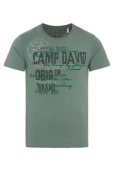 CAMP DAVID T-Shirt mit Used- und günstig online kaufen