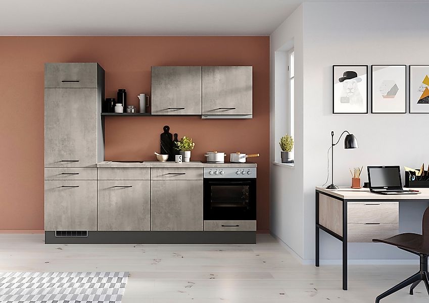 IMPULS KÜCHEN Küche ""Porto", Ausrichtung wählbar, Schubkästen mit Soft-Clo günstig online kaufen