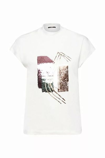 Esprit T-Shirt T-Shirt mit Paillettenapplikation günstig online kaufen