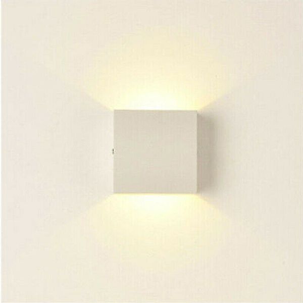 LETGOSPT Wandleuchte 6W/12W LED Wandlampe Innen, günstig online kaufen